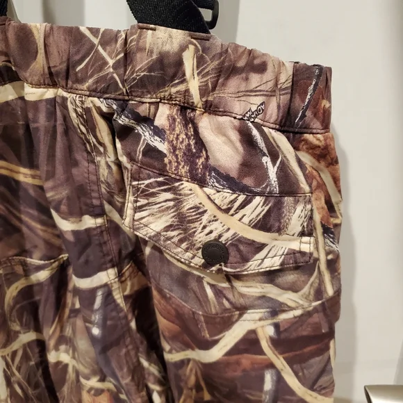 Cabela's for Kids Camo Insulated Pants W Suspenders